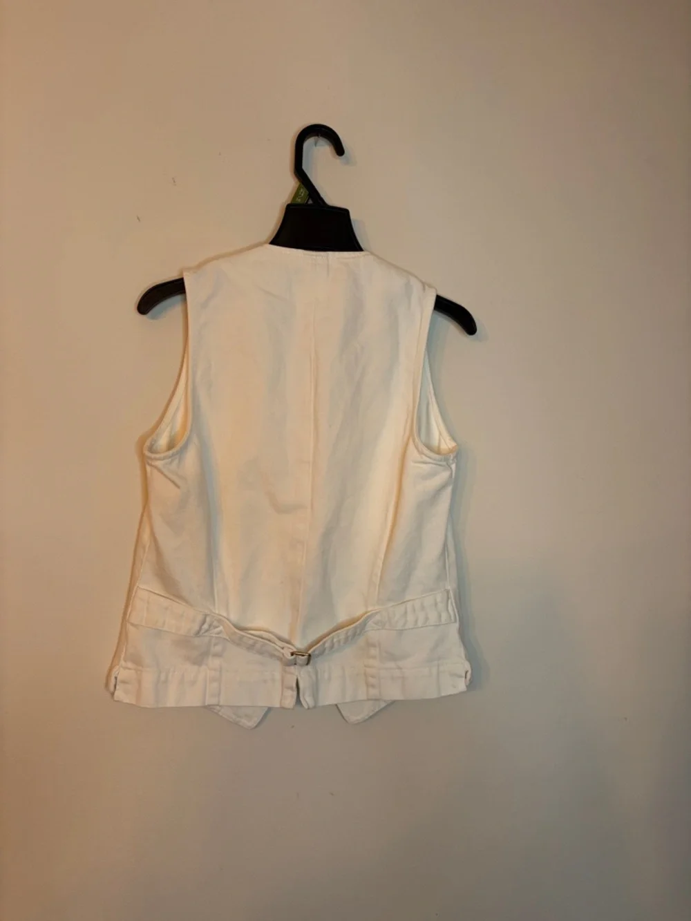 Ralph Lauren Denim Button-Front Tailored Vest - Picture 4 of 4